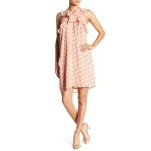 19 Cooper Floral Criss Cross Ruffle Dress